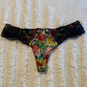 Lise Charmel Lace Trim Floral Panties